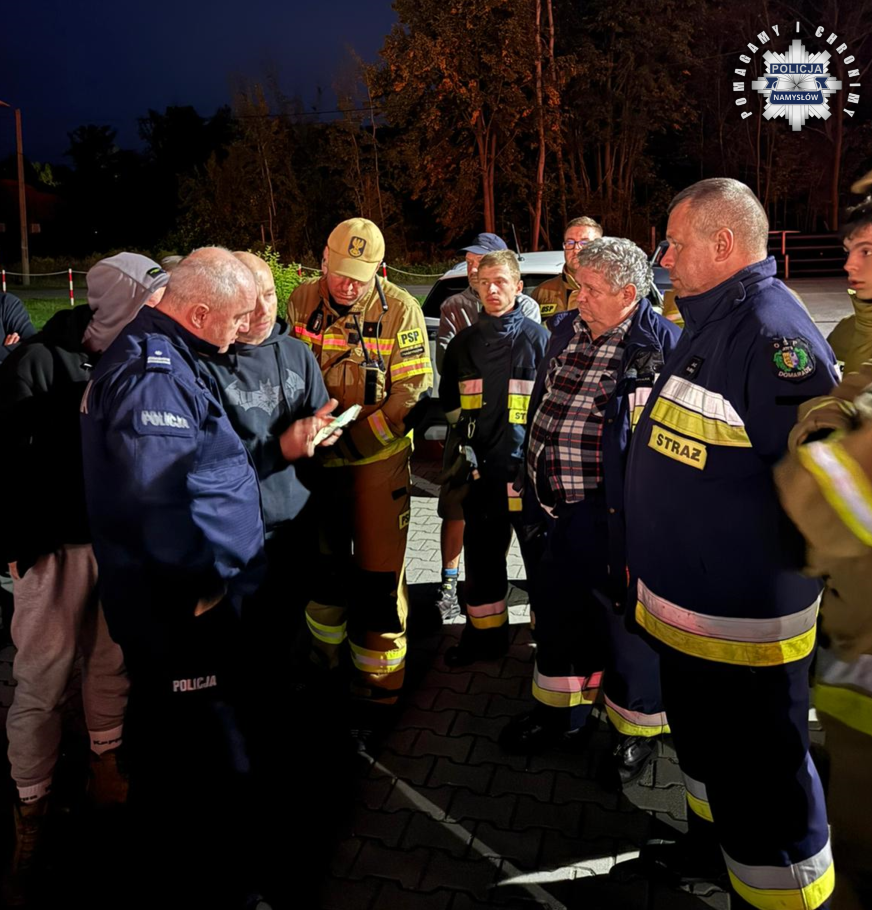 zdjęcie: akcja poszukiwawcza