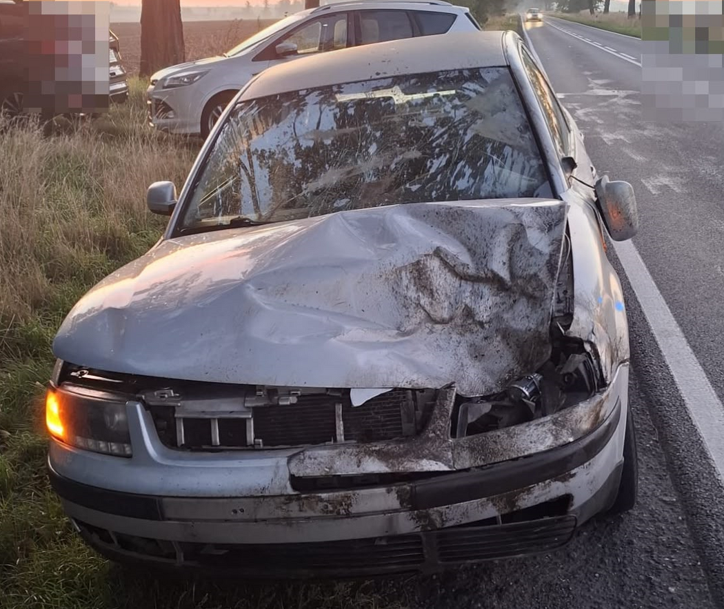 samochód, bioracy uidział w kolizji