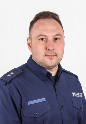 zdjęcie: Oficer prasowy KPP Namysłów - podkom. Łukasz Wróblewski